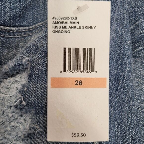 JESSICA SIMPSON Kiss-Me‎ Ankle Skinny Jeans SIZE 26 - Picture 14 of 14